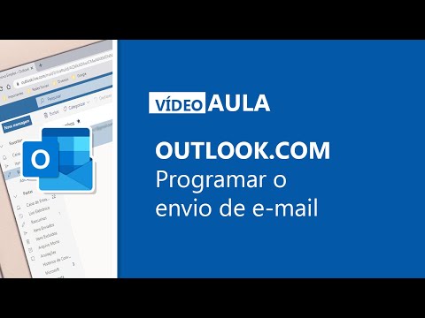 Outlook.com - Programar o envio de e-mail