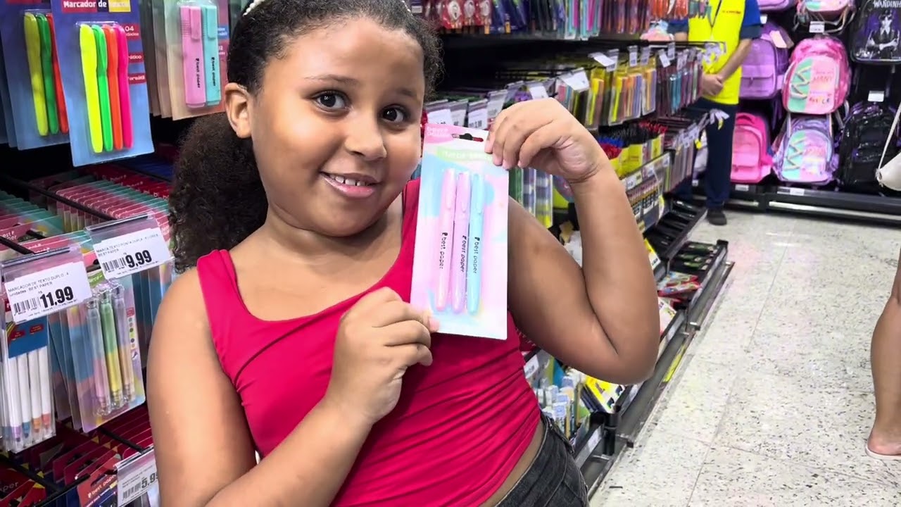 VLOG DE COMPRAS DE VOLTA ÀS AULAS | PASSEIO NO SHOPPING | LANCHE DO MC DONALDS 