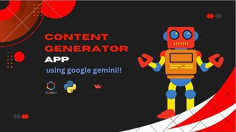 Content Generator from Image!! | Generative AI | Google Gemini | Python | Streamlit
