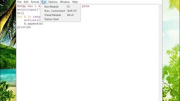 Python 11: Nhập vào 1 mảng gồm n số thực từ bàn phím.