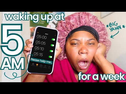 I woke up at 5am everyday for a week (and here's what happened...)