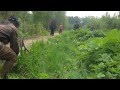 Under heavy fire of paintball mortars (raw HD footage) at BPM-2012 - 2