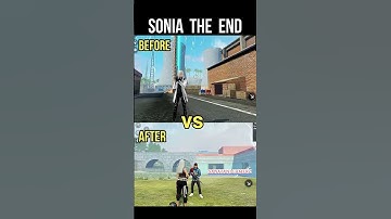The End Of Sonia Character 🔥 Sonia Character ability Change After Update #sanatanigamerz432