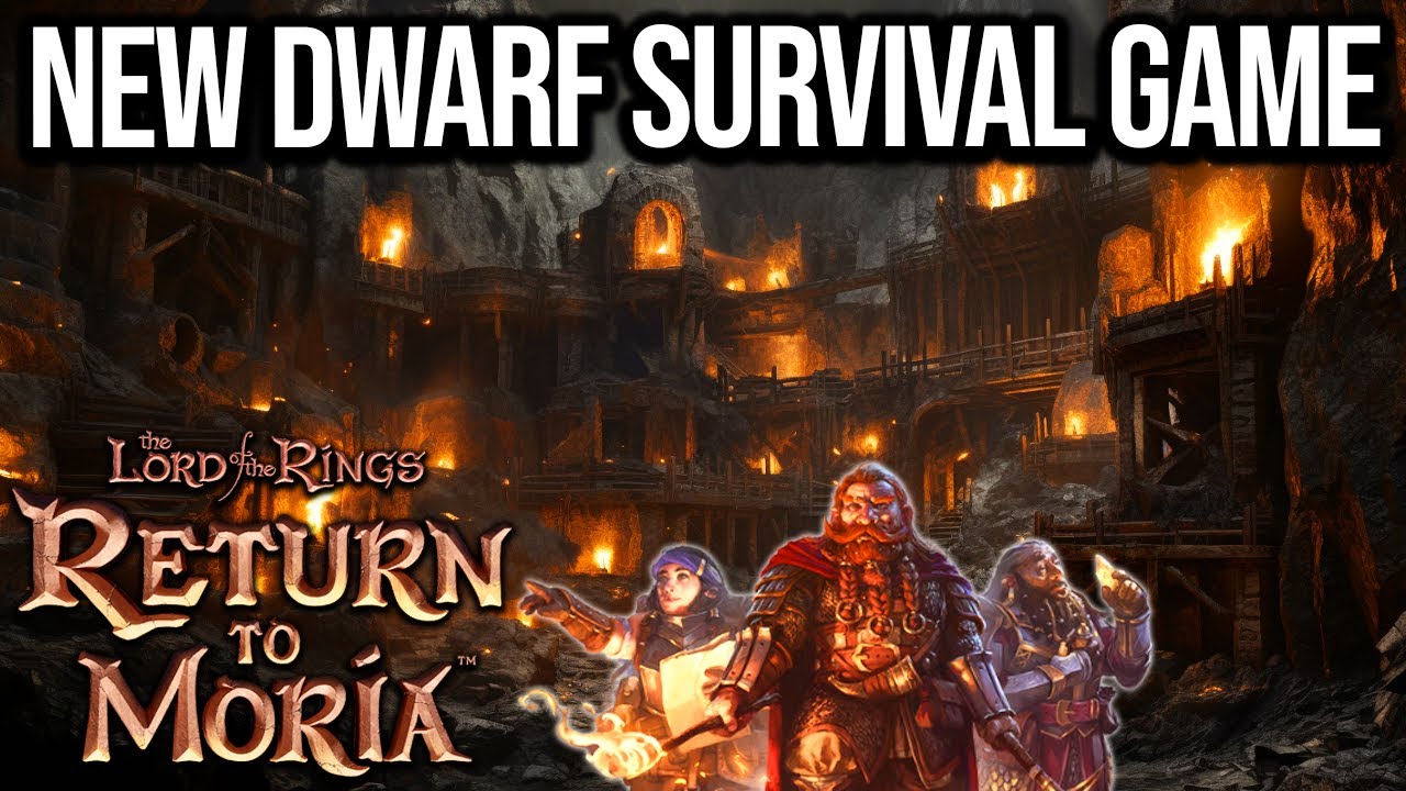 Lord Of The Rings RETURN TO MORIA - 10 New Things Revealed About The New  Survival Game! 