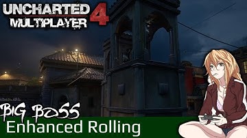 Enhanced Rolling on Rooftops | Uncharted 4 Multiplayer