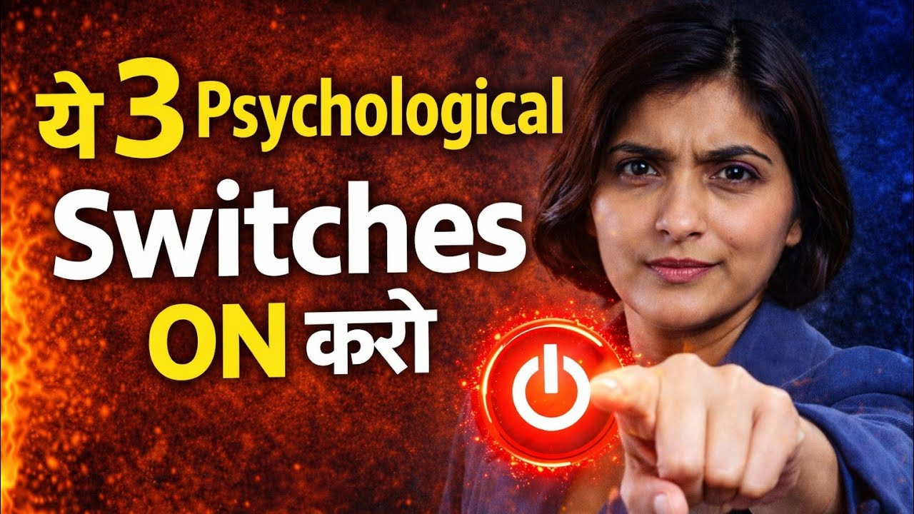 3 Psychological Switches जो आपको Powerful बना दें | Log Aapki Baat Manenge