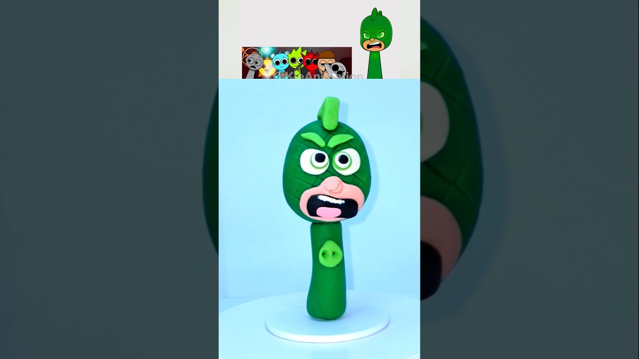 Sprunki 🎵 I Made Gekko 🦎 Phase 2 👹 With Clay 🟢 PJ Masks 🎭 Catboy 🔵 