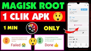 Magisk Root One Clik Android 11 12 10 9 8 Rooting 2024 | Without Pc Kingroot | Mkteasysu Github |