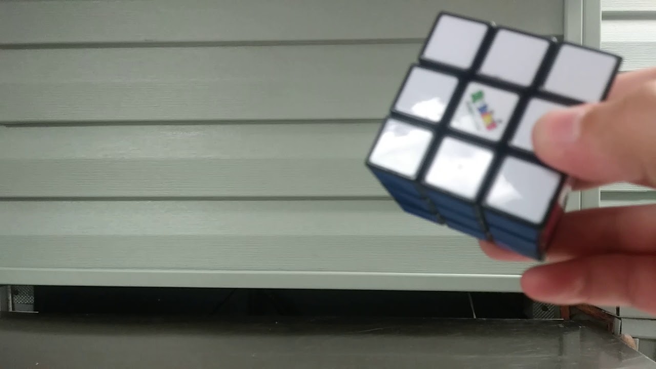 How to solve a Rubik's cube in less then a minute - YouTube