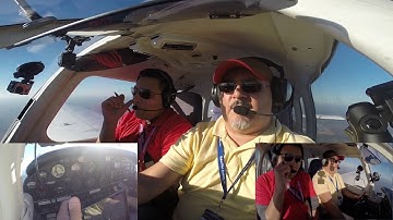 PA28R Piper Arrow | KVDF to KVRB | Breakfast run with Juan | Live ATC |