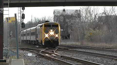 VIA Train 61 Westbound April 21, 2022