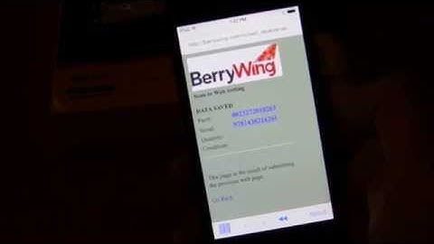 Scan to Web - Barcode Scanner Enabled Web Browser