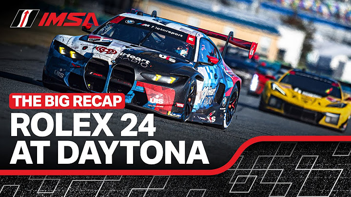 2025 IMSA Rolex 24 At Daytona | Race Recap | WeatherTech SportsCar Championship | Daytona Beach, FL