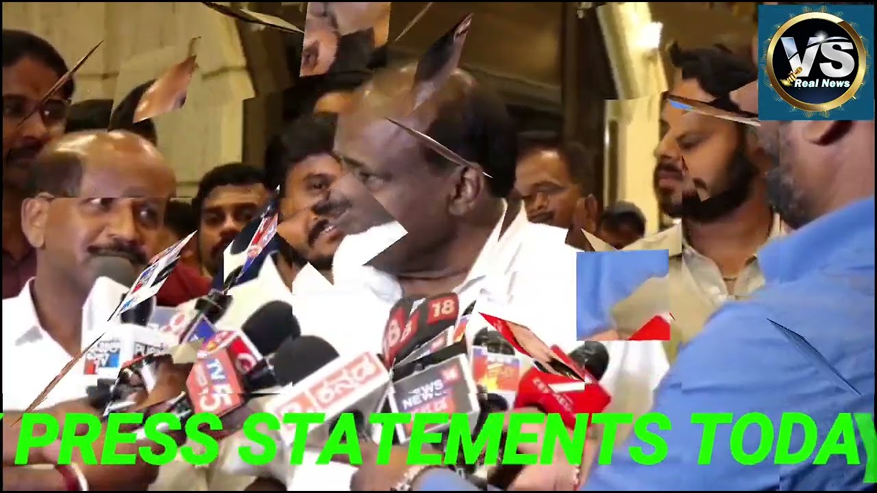 CENTRAL MINISTER MR HD KUMARASWAMY PRESS STATEMENTS ABOUT PHONE DROPPING ISSUES IN BANGALORE HOUSE 