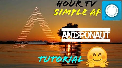 [TUTORIAL] Hour TV visualizer on Avee Music Player||