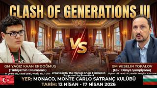 [TUR] GM Yağız Kaan Erdoğmuş, Eski Dünya Şampiyonu Veselin Topalov'a Karşı! | Son Gün lichess.org
