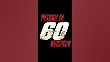 Python In 60 Seconds #38 | Understanding Python