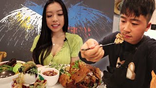 Eating Filipino Food the RIGHT WAY in Sydney (Chon meets Lechon’s knuckle)