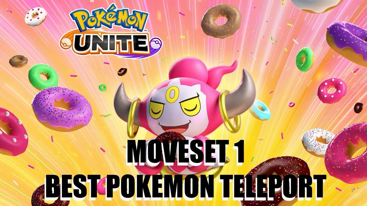 POKEMON UNITE: HOOPA SI TUKANG SULAP (MOVESET 1)