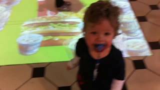 McDonalds KIDS interactive floor GAME