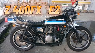 【旧車】Z400FX E2 タンク サイドカバー テールカウル メルカリKAWASAKI