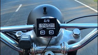 Cheap ebay tachometer, optimistic perhaps.