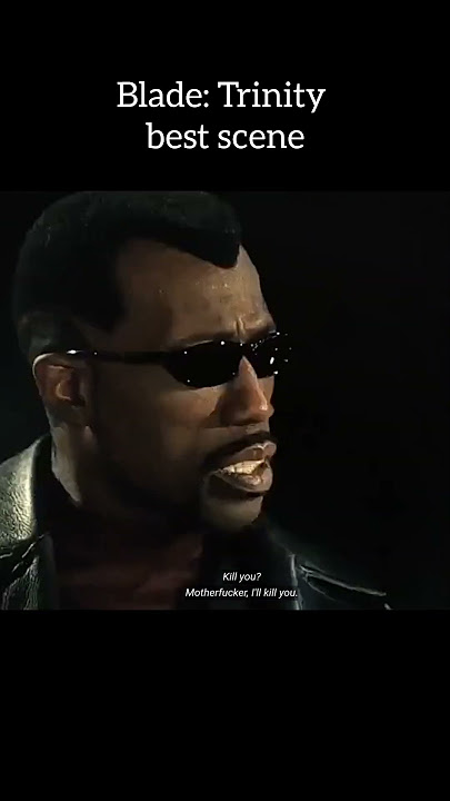 Blade: Trinity | Wesley Snipes | Best scene | #marvel #blade #movieclips #vampire
