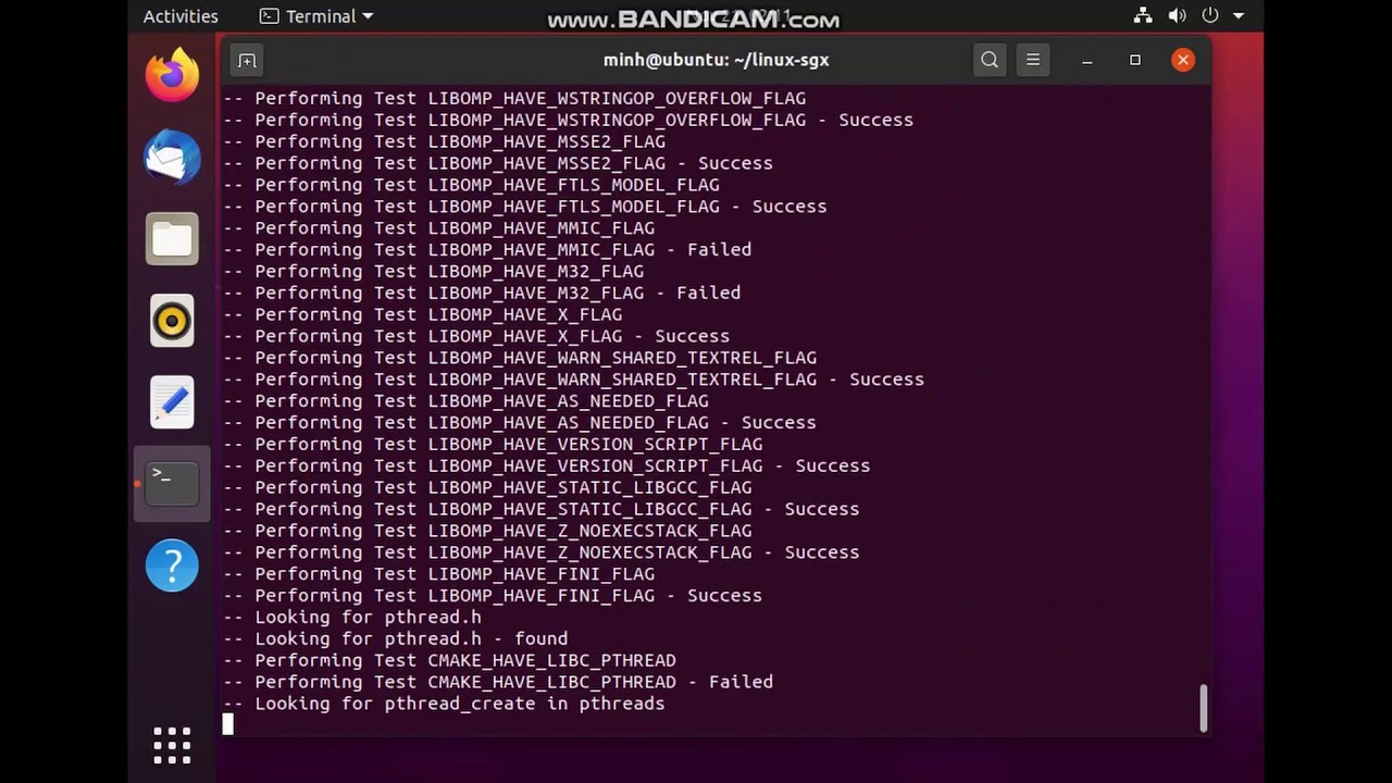 Demo Install Intel SGX SDK on Ubuntu 20.04 ver