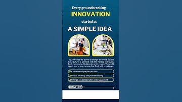 Your idea can change the world. Connect, collaborate, and engage with a global network.