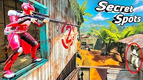 Best Secret Spots on Firing Range in Cod Mobile 