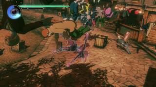 Gravity Rush 2: Getting NPCs stuck in a gravity field