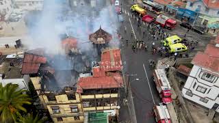 Cuerpo de Bomberos de Valparaiso - Emergencias desde el Aire