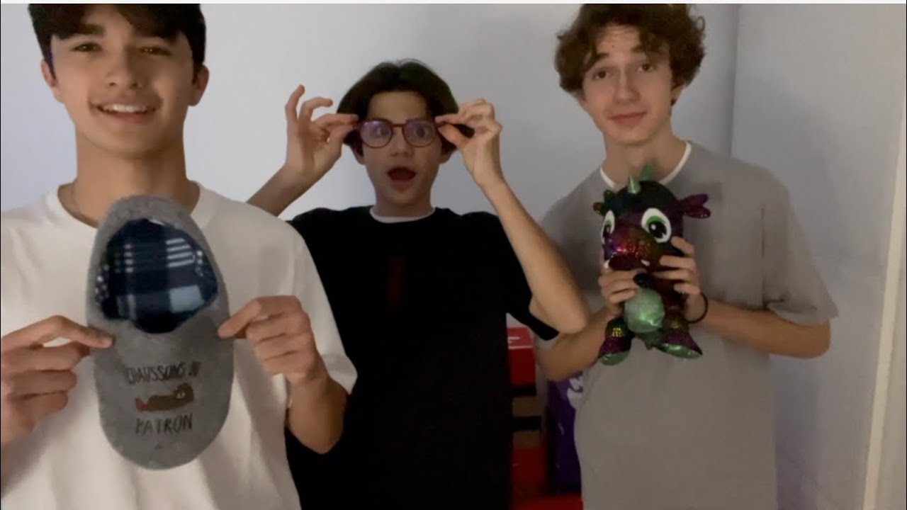 Asmr Pierrick, Hugo and Etienne took over my channel for a day