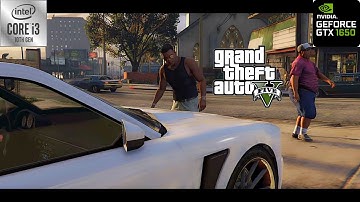 GTA 5 on i3 8100 + GTX 1650 ( Normal Settings )