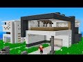 MİNECRAFT EN BÜYÜK EVİ YAPTIK MODERN VİLLA