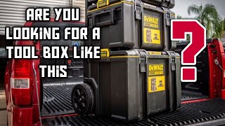 DEWALT DWST83346-1 30 kg Load Capacity Heavy-Duty Portable Plastic Deep  TSTAK-Box and Removable Tray Compartment for Easy & Convenient Storage, 1  Year