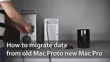 How to migrate your data from old Mac Pro to new Mac Pro