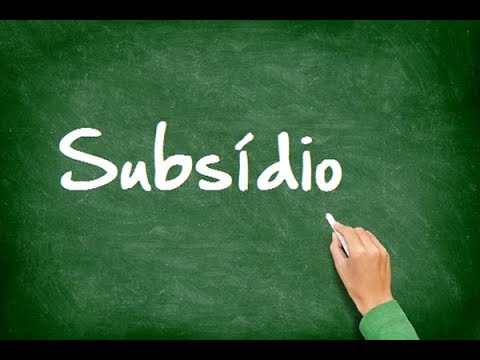 Aula 25   Subsídios #curso de economia