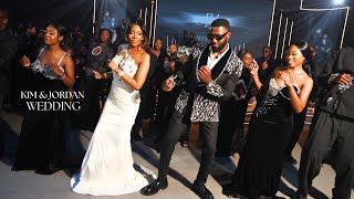 KIM \u0026 JORDAN - FLASHMOB WEDDING