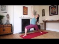 Vinyasa yoga  qigong warrior flow with mimi kuodeemer