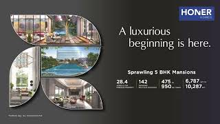 Honer Richmont - Sprawling 5 BHK Mansions at Green Hills Road, Near HITEC City