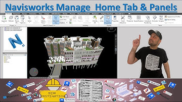 Navisworks Manage Home Tab Tutorial | Clash Detection, Visibility, & Quantification | BIM Workflow
