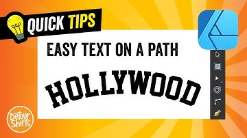 How to Curve Text With Affinity Designer Tutorial | Quick Tip for T-Shirt Design & Print on Demand
