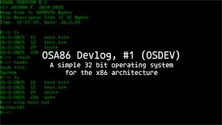 showcase of my custom 32 bit OS