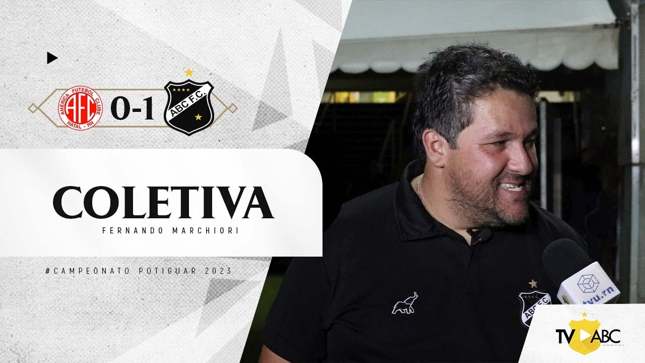 #CampeonatoPotiguar2023 | Coletiva de Fernando Marchiori - América 0 x 1 ABC - 12/02/2023