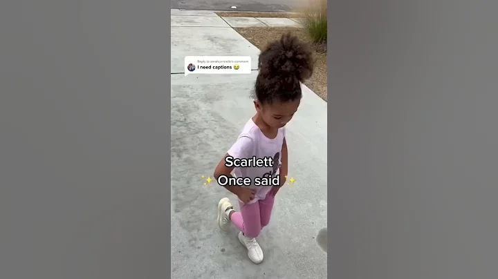 This girl keeps me laughing! #scarlettgray #funnyk...