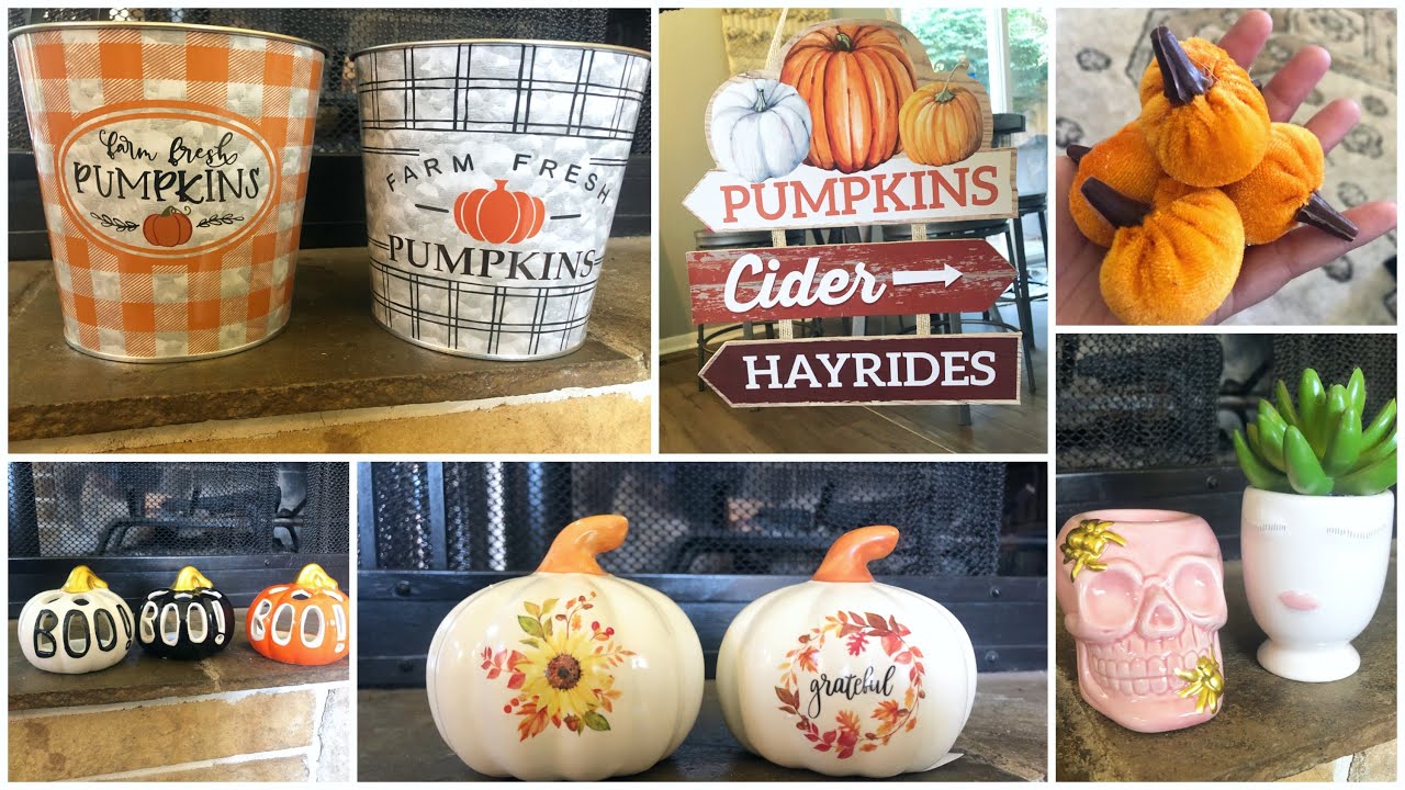NEW Fall & Halloween $1 Decor Finds! | August 2020 | Dollar Tree