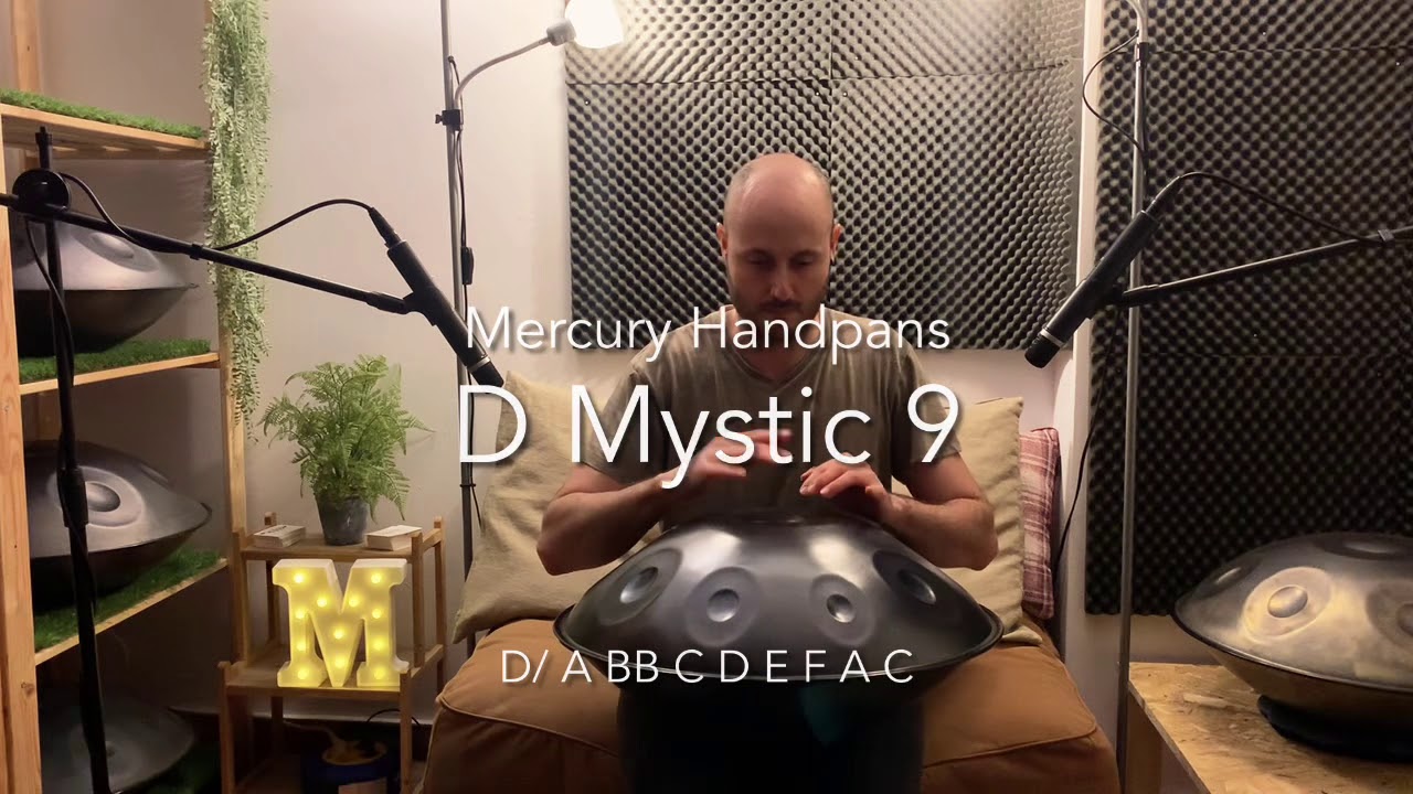 Mercury D3 Mystic 9 (Handpan / Pantam / Sound Sculpture)