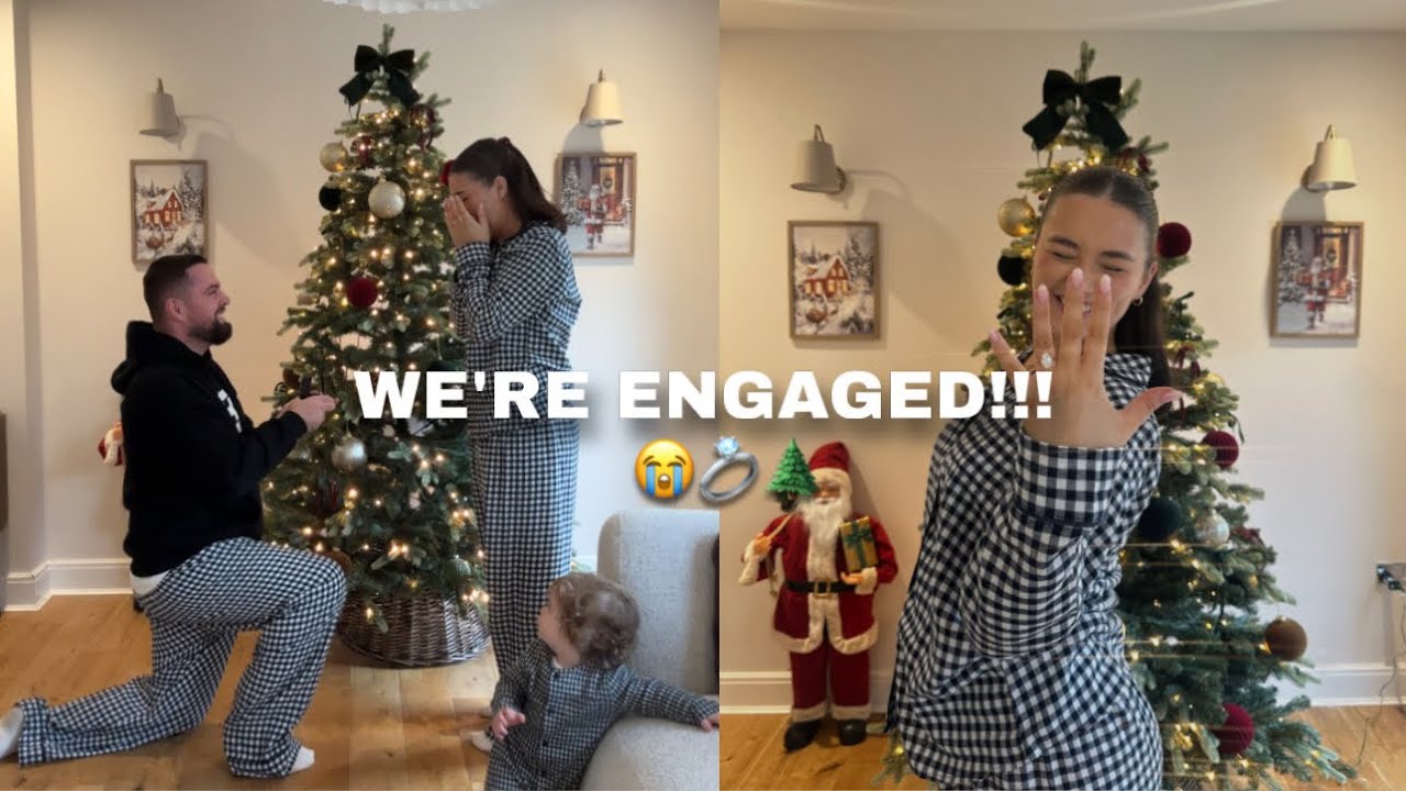 МЫ ПОМОЛВЛЕНЫ!!! | Видеоблог о рождественском украшении и помолвке