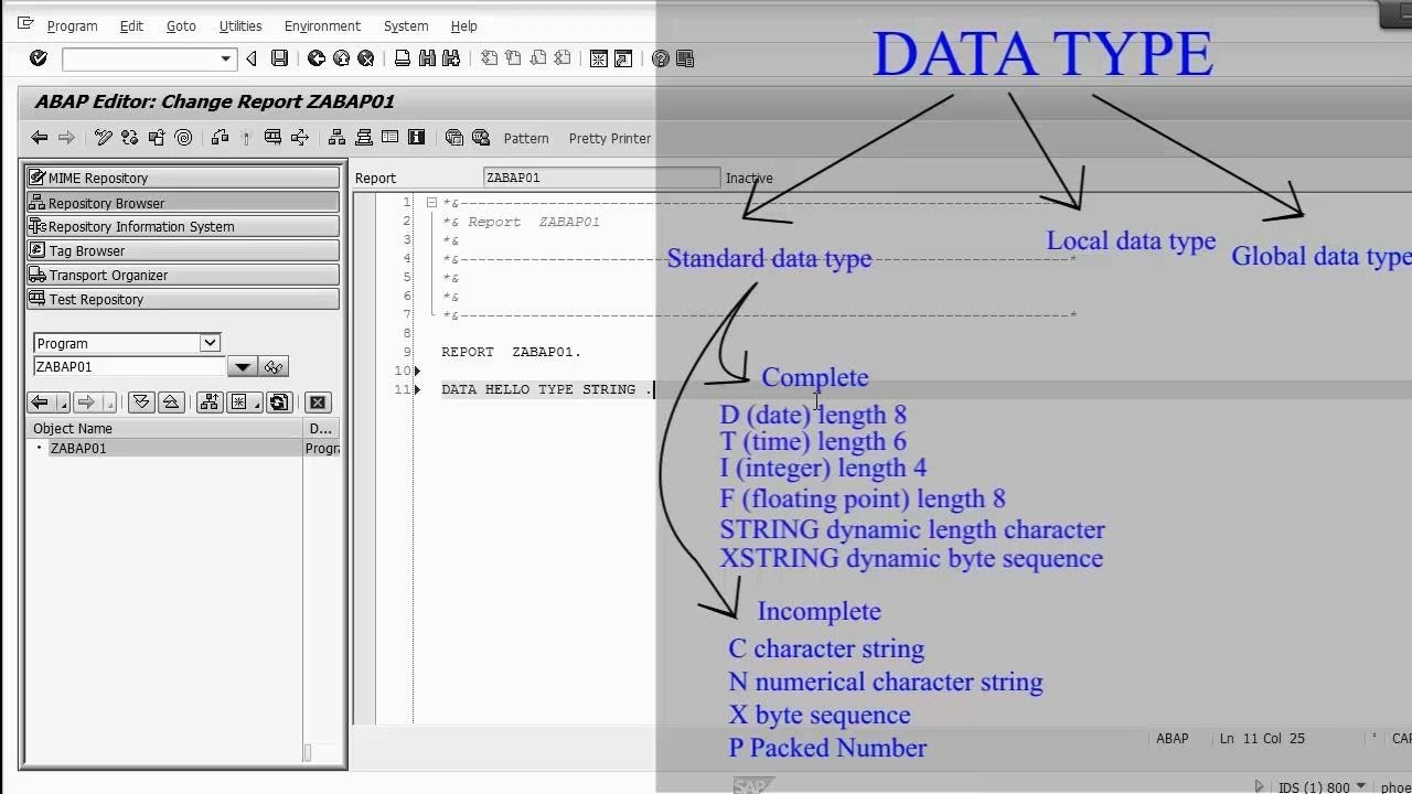 assign variable from another program abap